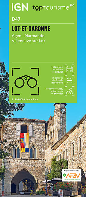 IGN - LOT-ET-GARONNE D47 TOP TOURISME 100 IGN
