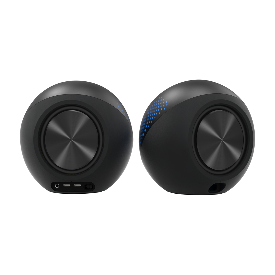 Creative - Pebble X 2.0 USB-C computer RGB speakers