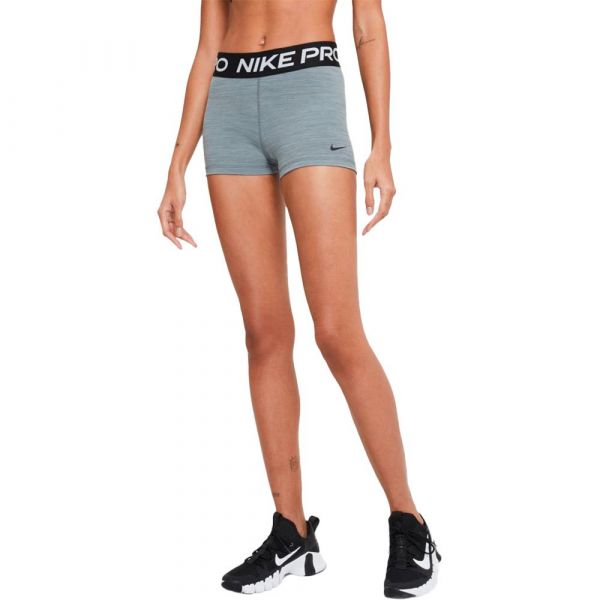 Nike Pro 3´´ Shorts Azul M Mulher