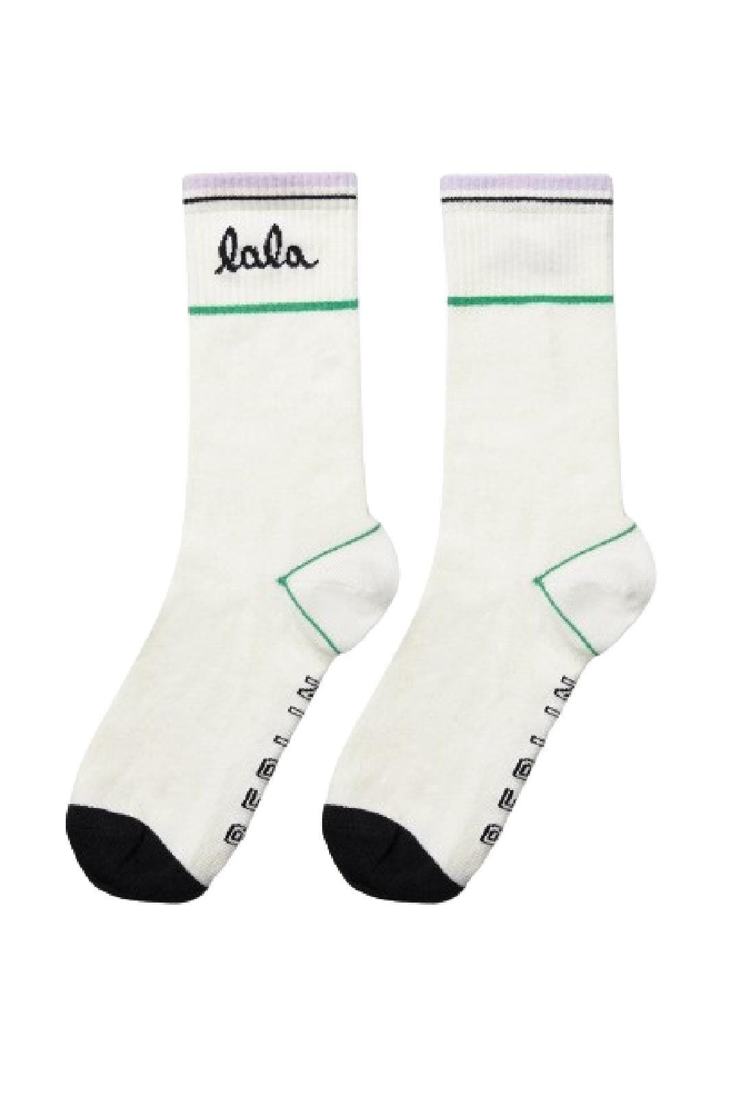 Lala Berlin Socks Allena white