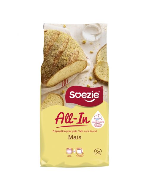 Soezie All-In Maïsbrood - Bakproducten - 2.5 kg