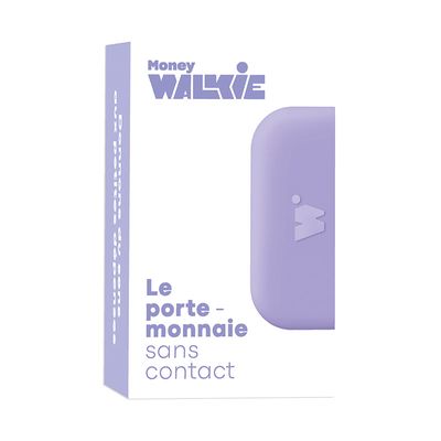 Porte-monnaie sans contact Silicone Money Walkie - disponible dans différentes couleurs