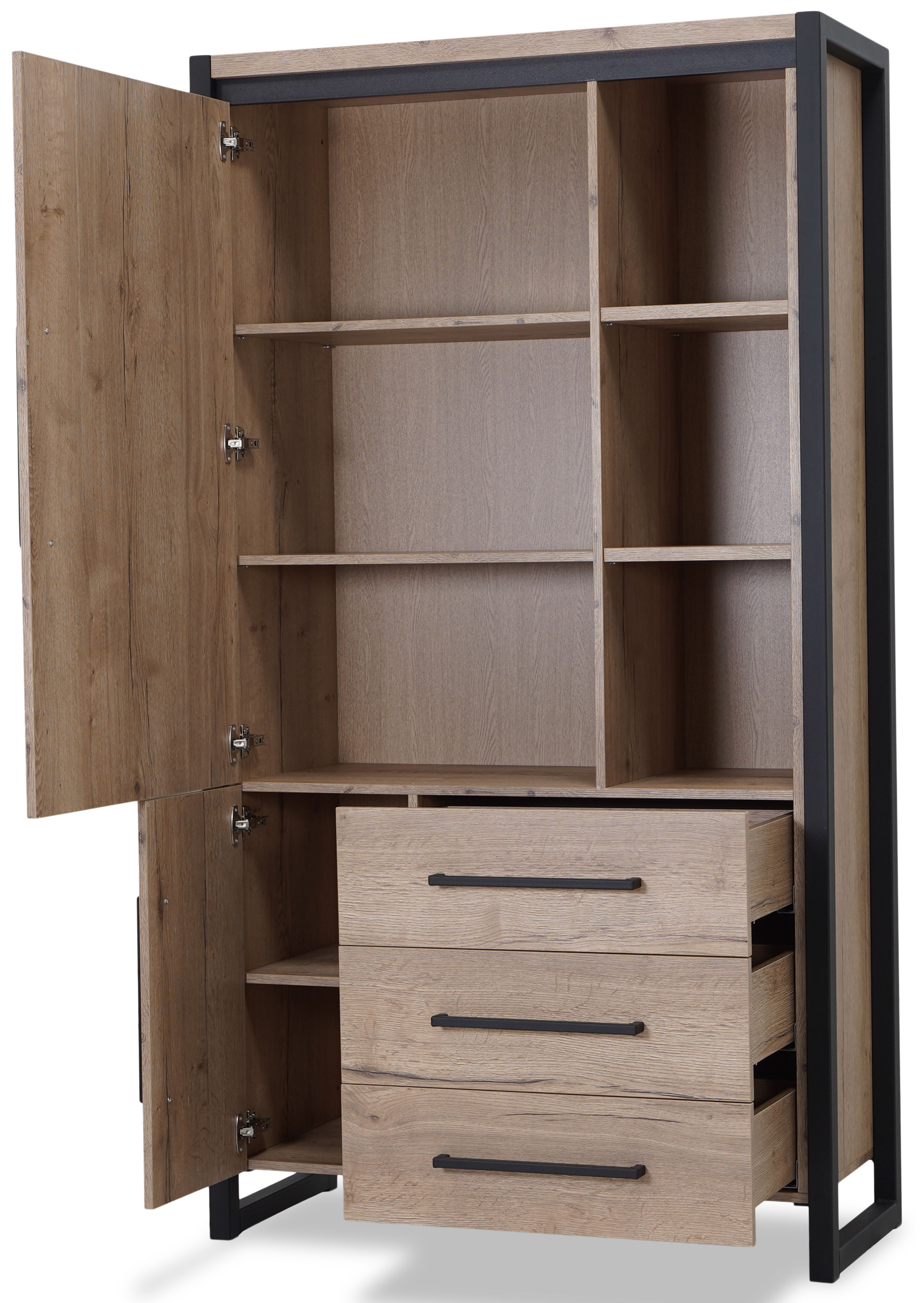 Wandkast Zepri B109 x D45 x H200 cm