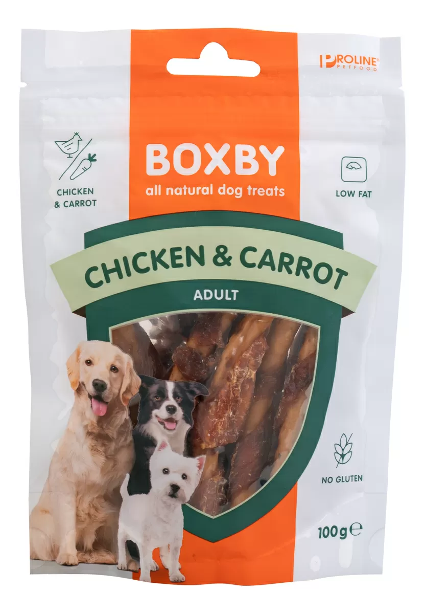 Boxby Kylling & Gulerod - 100 g.