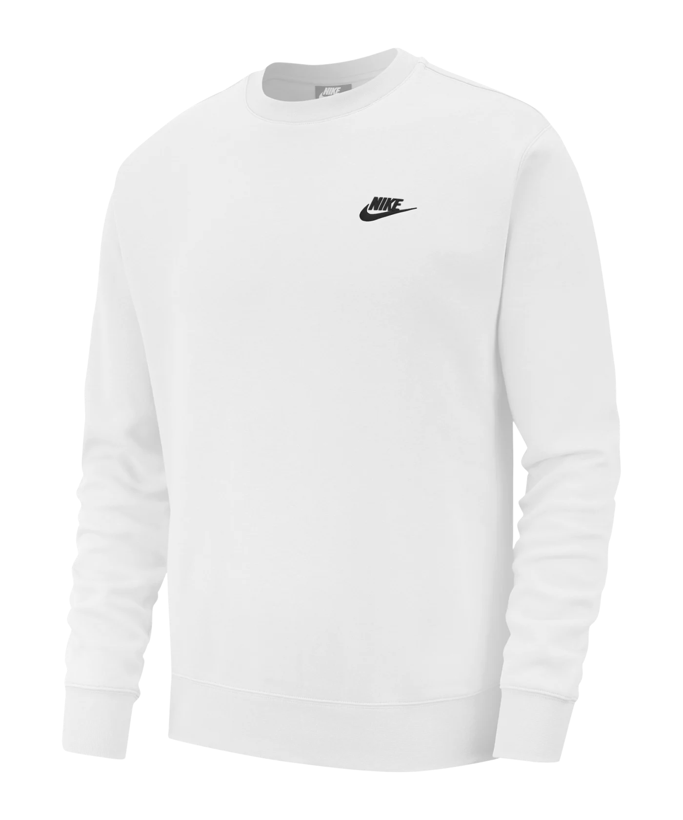 Nike Club Crew Sweatshirt Weiss F100