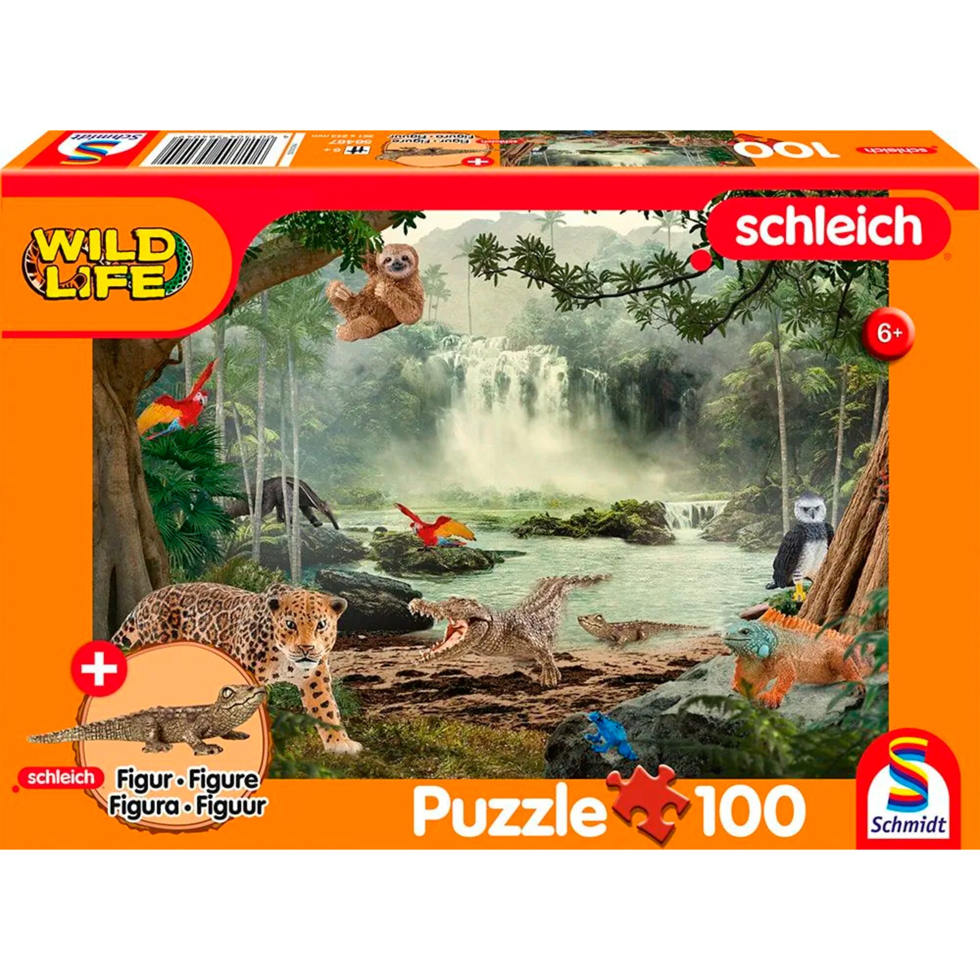 Schmidt Spiele Spielfigur Schleich: Wild Life - Im Regenwald
