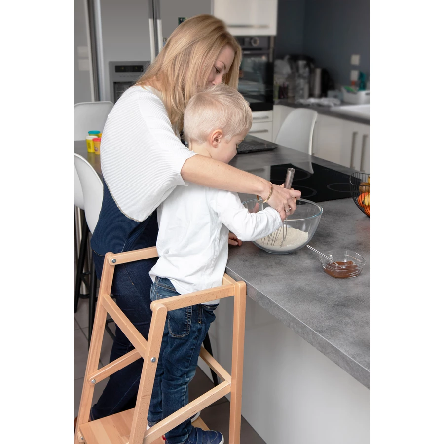 WEBABY Aussichtsturm Buche lackiert