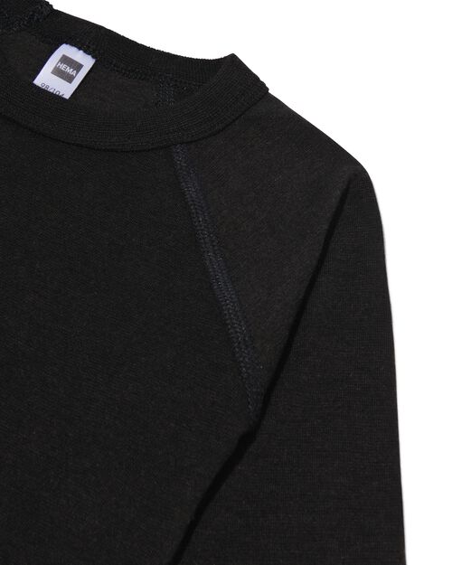 t-shirt thermo enfant noir