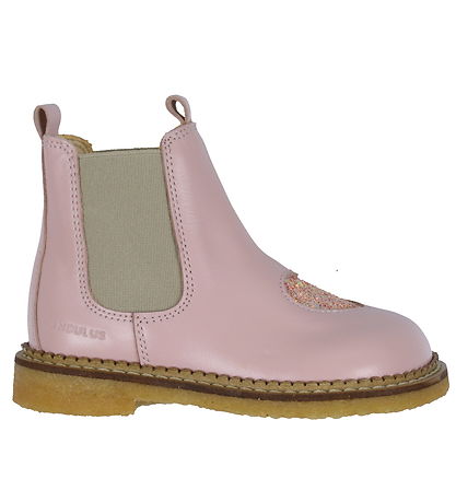 Angulus Stiefel - Chelsea - Pale Rose/Rose