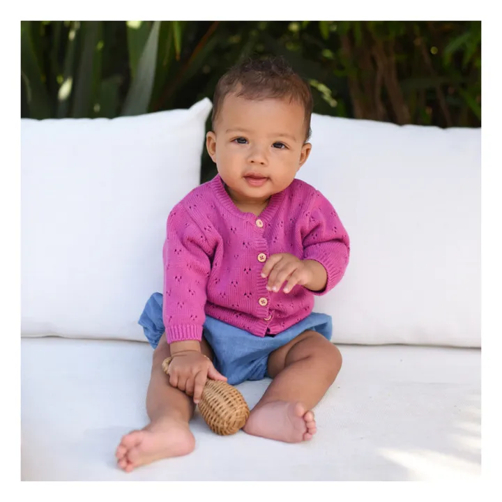 Lililotte Cardigan Victoire | Rose fuschia