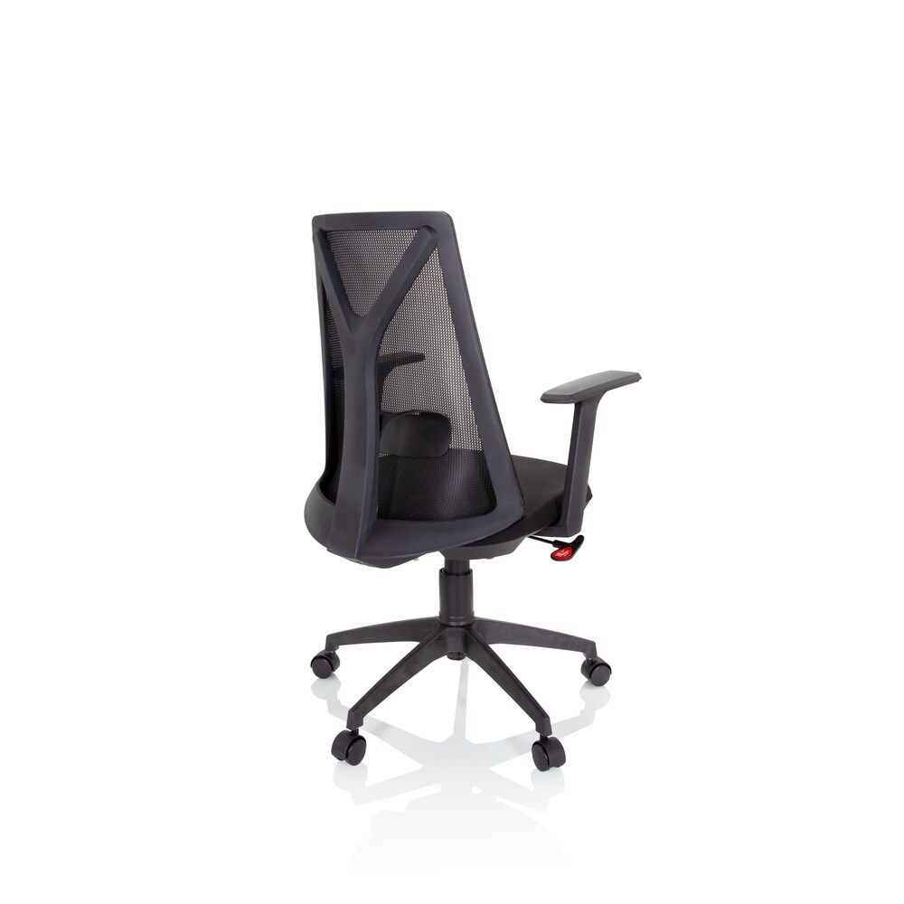 Home Office Bürostuhl FALUN BASIC Stoff/Netzstoff mit Armlehnen hjh OFFICE