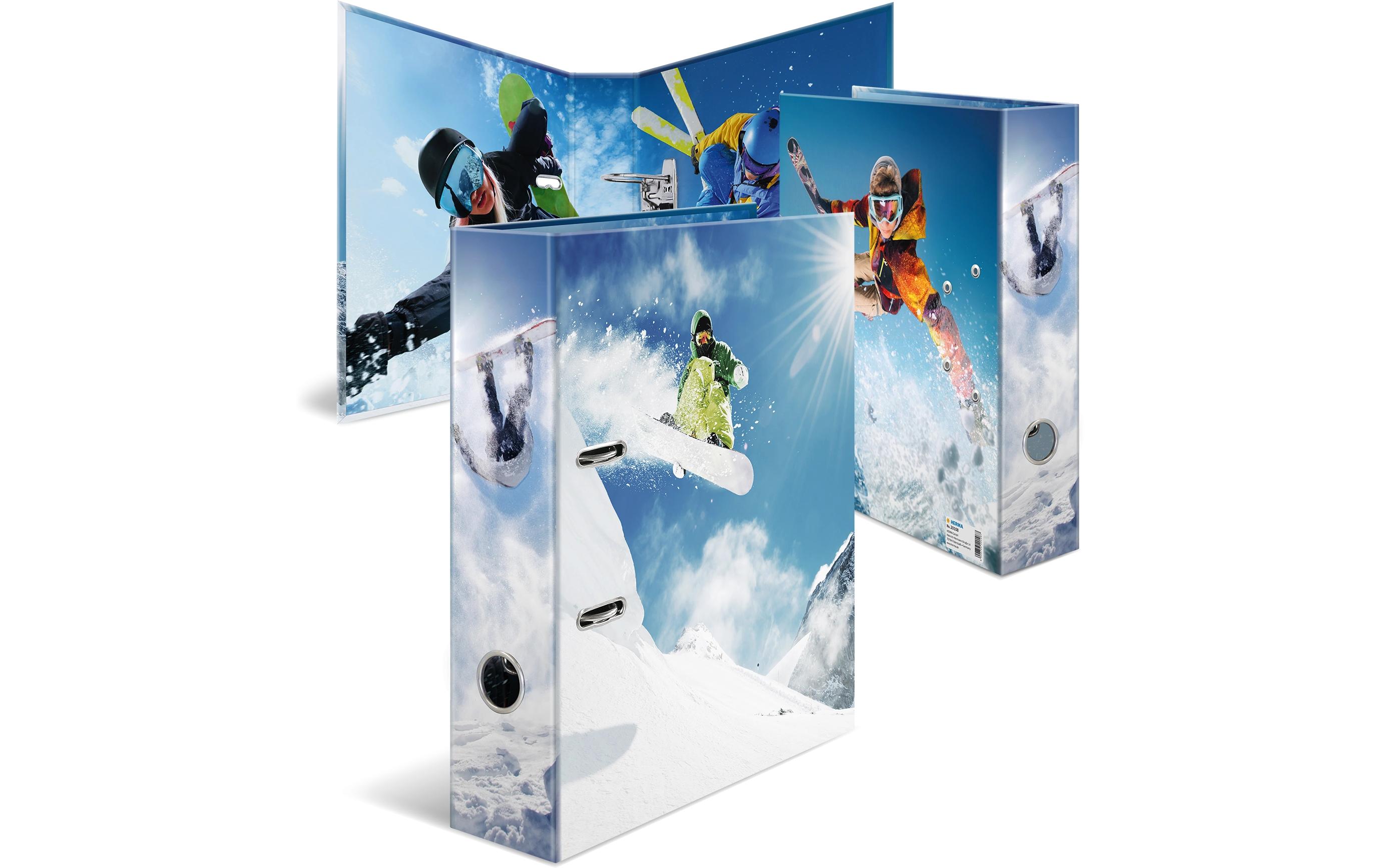 Motiv-Ordner A4 Winter Sports 285 cm, MehrfarbigOrdner 7 cm
