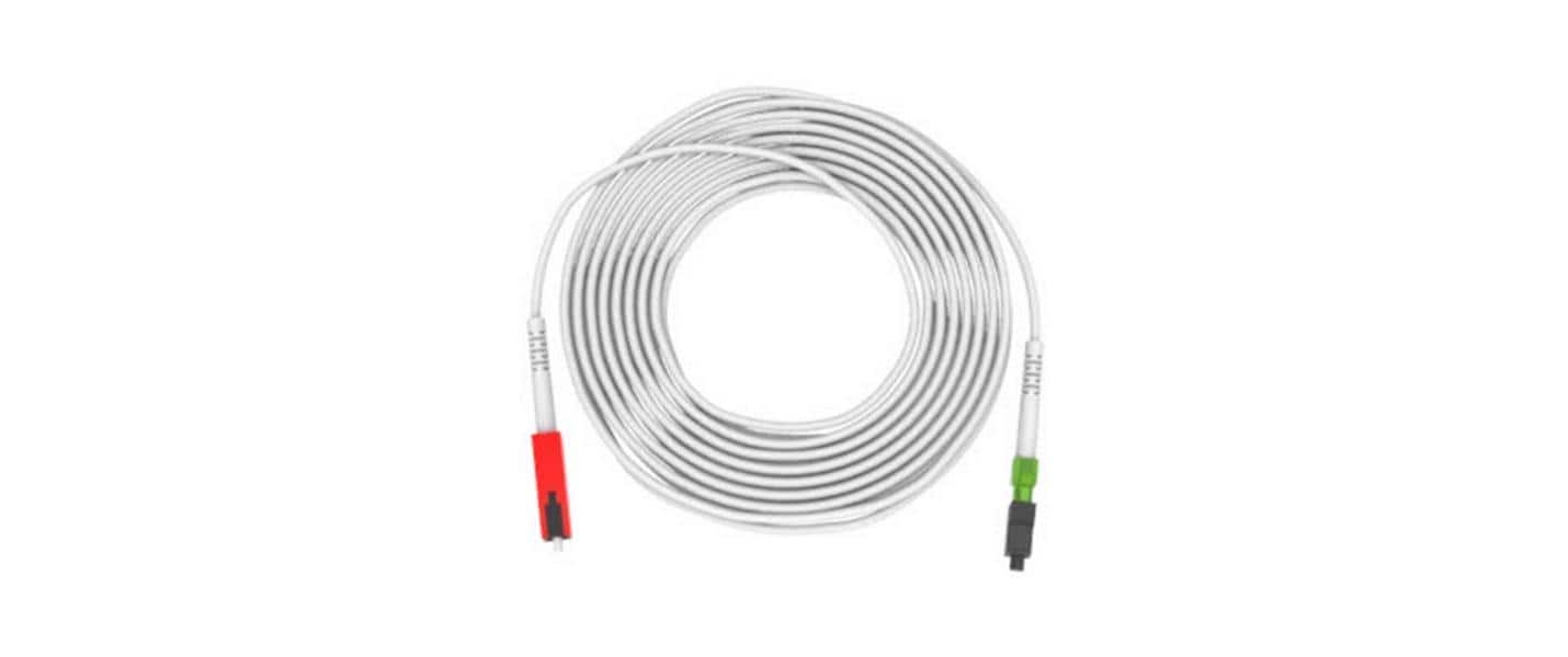Glasfaserkabel »Swisscom 10 Gbps Singlemode LC/APC – SC, Keine, Simplex, 10 m« 1.000 cm