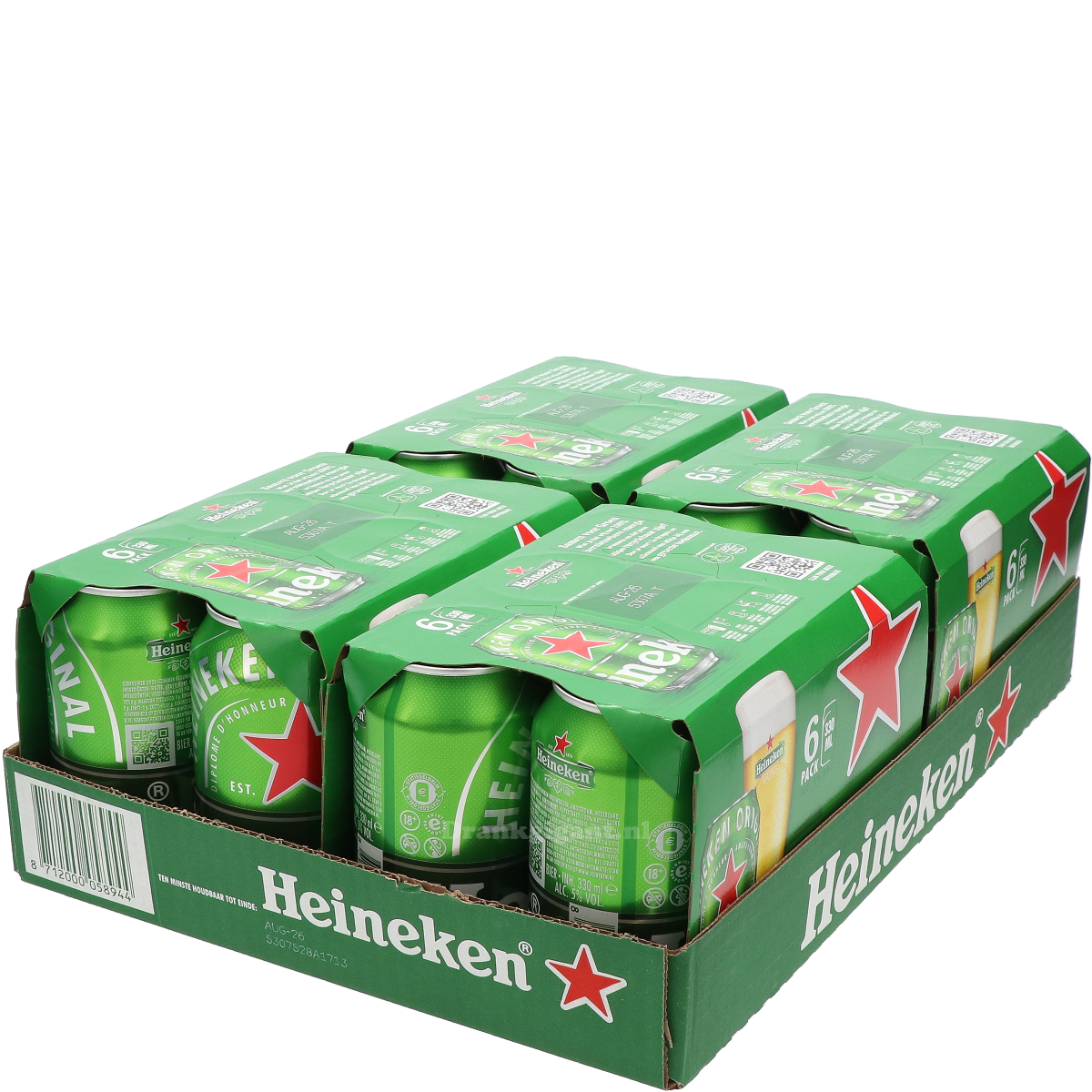 Heineken 24x33cl (Tray) 792 cl