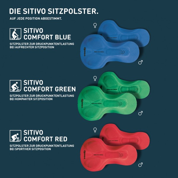 Gonso - Sitivo Green Underwear - Pantalon de cyclisme