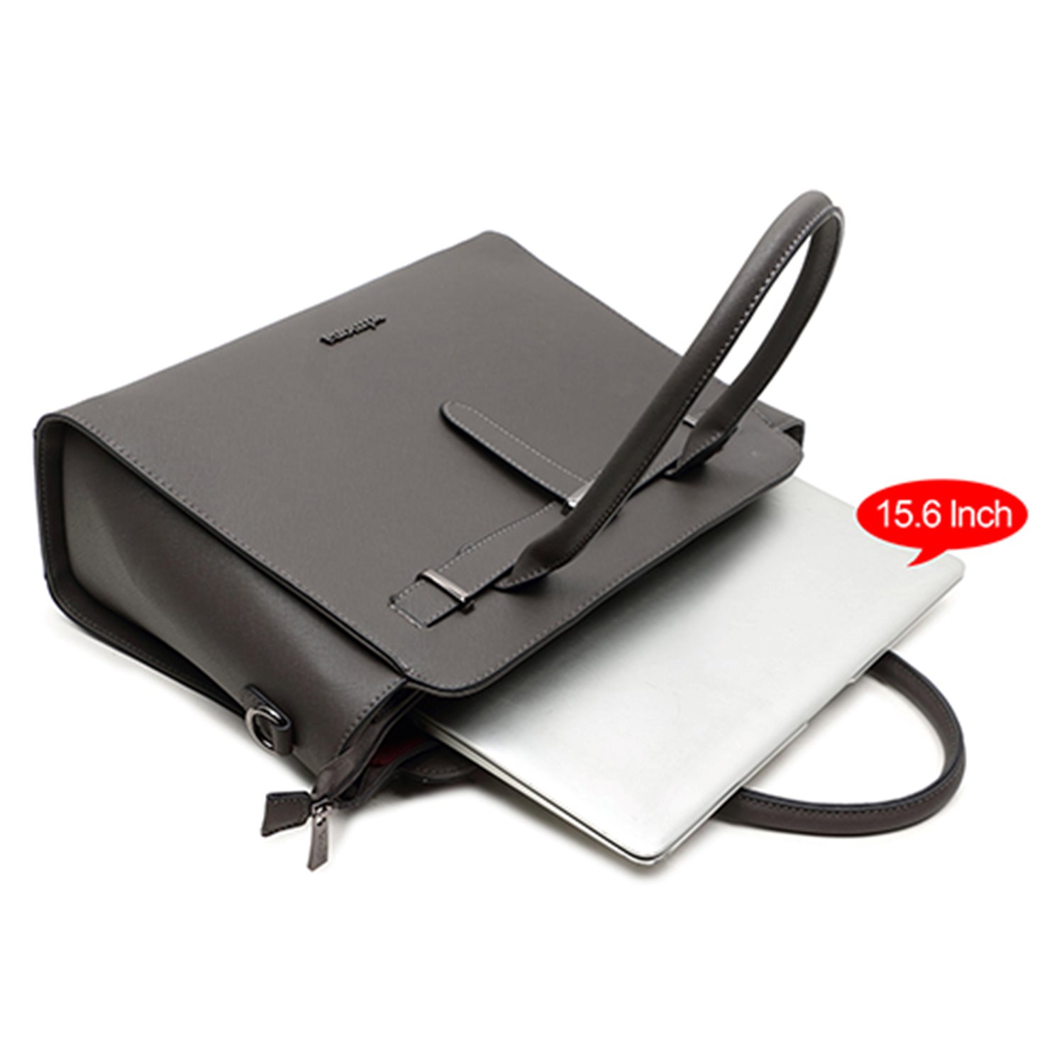 Wimona Sienna 15.6'' Laptoptas grijs