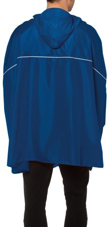 VALDIPINO Unisex-Regenponcho  radiate blue  M