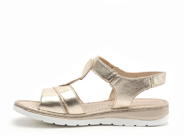 Caprice nu pieds plats femme 28154 or