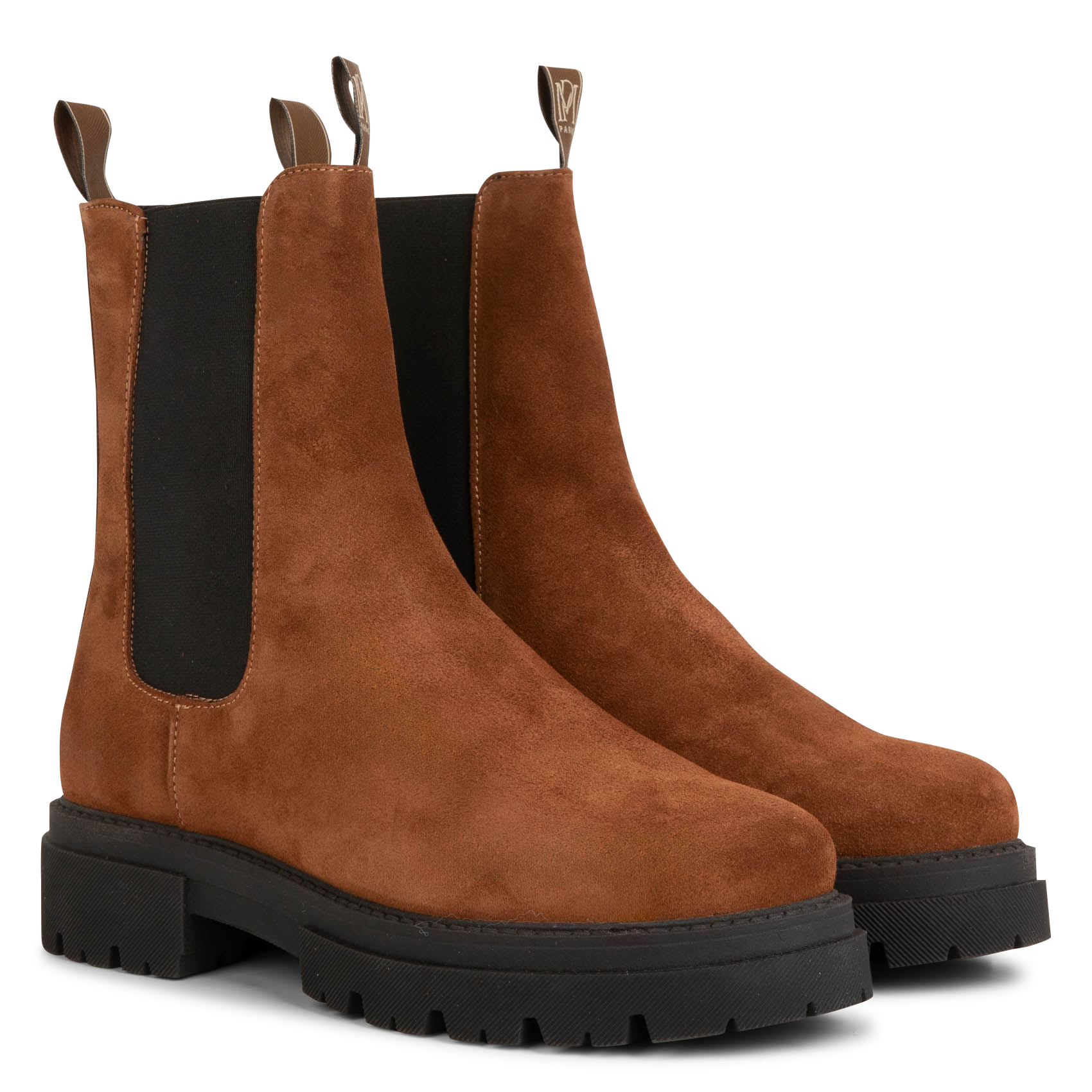 CHUCK - Bottines en cuir | Marron