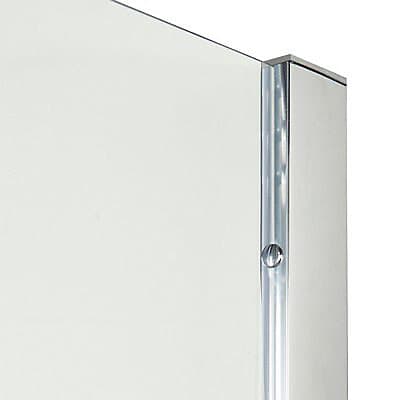 Paroi de douche fixe Cooke & Lewis Onega transparente 70 cm