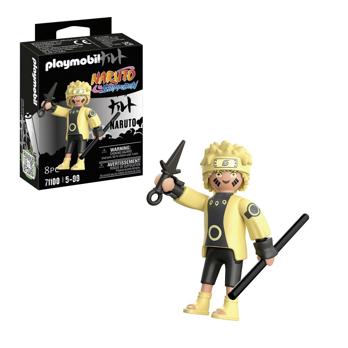 Figurine Naruto Rikudô Mode Ermite -Playmobil Naruto 71100