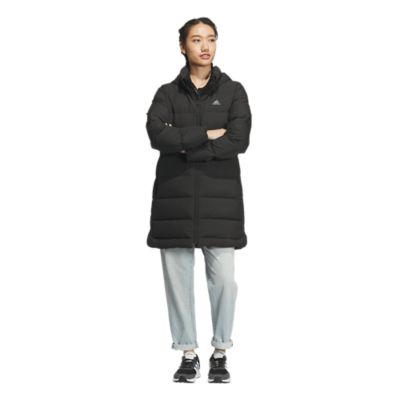 Adidas SportswearMid Length Down Jacket - schwarz