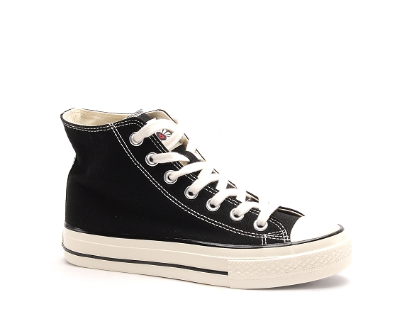 Victoria boots bottine femme 1057101 tribu brillo botin lona noir