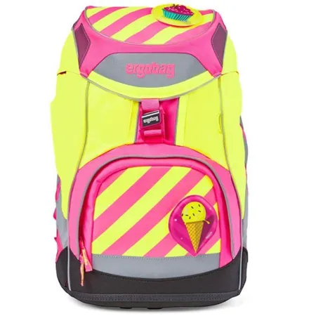 ergobag PACK Schulrucksack-Set StrahleBär, 6-teilig