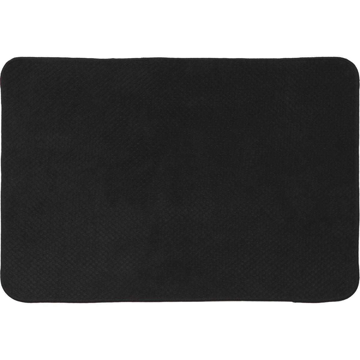 TAPIS 40X60CM POLYESTER NOIR