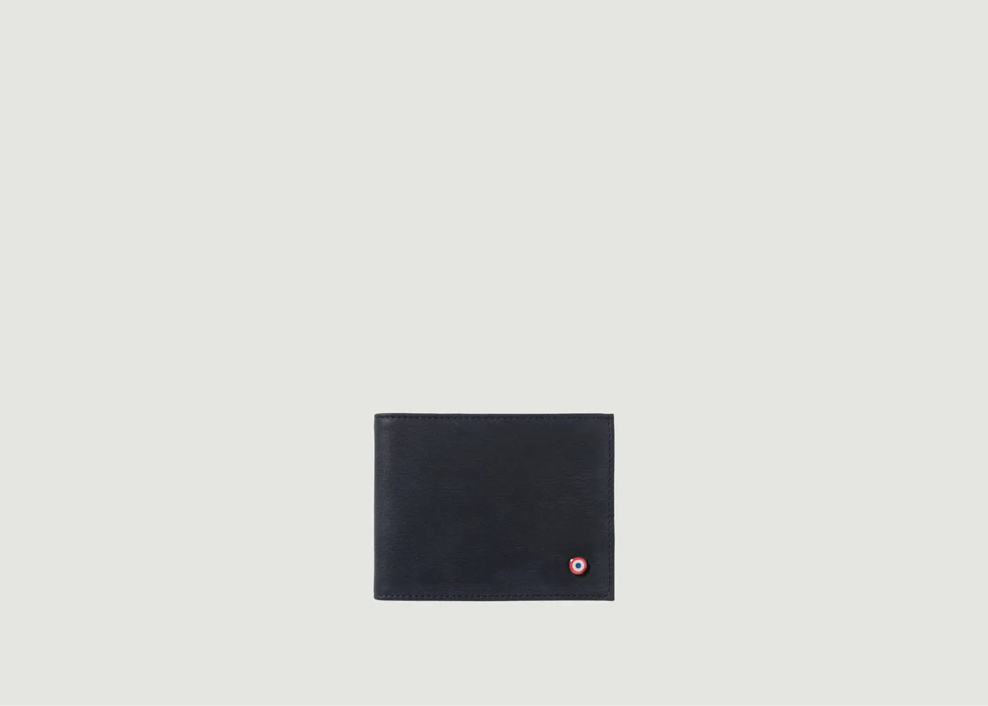 Portefeuille Arthur en cuir de poisson et nubuck Larmorie