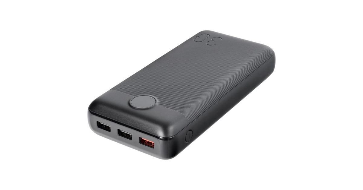 VEGERL30 powerbank 30.000 mAh  (Zwart)