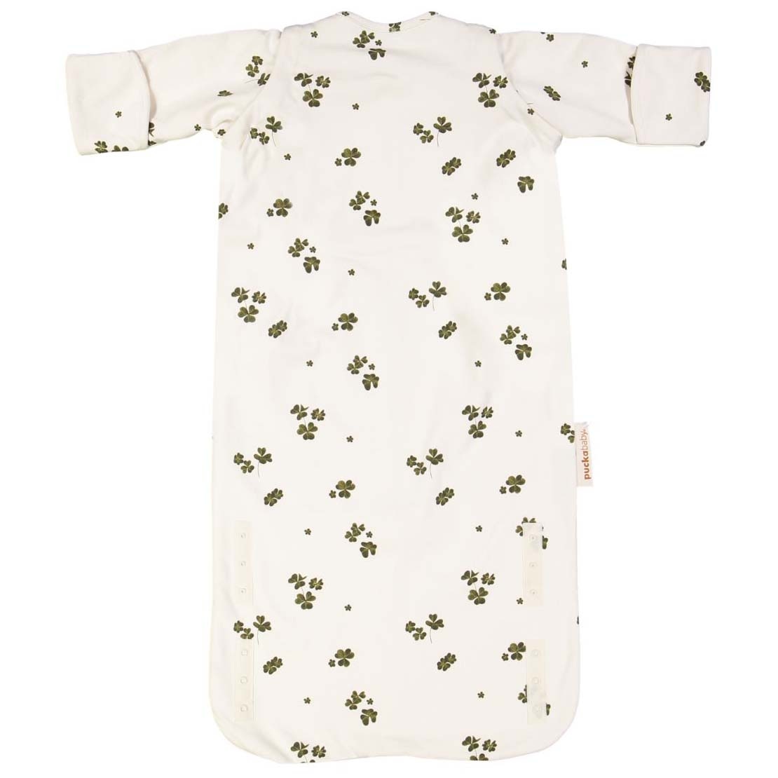 Puckababy newborn slaapzak wit
