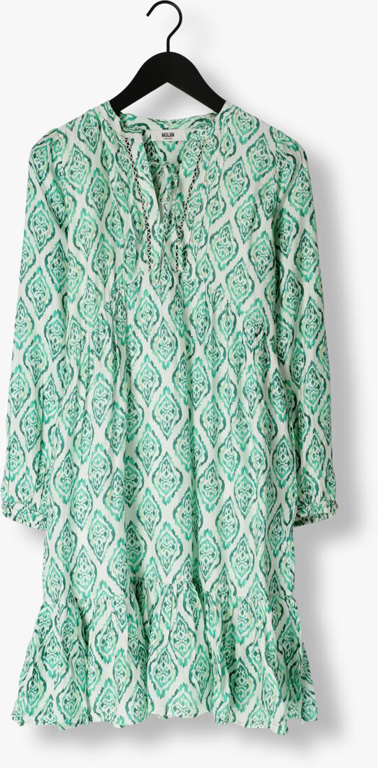 MOLIIN groene moliin mini jurk lillian