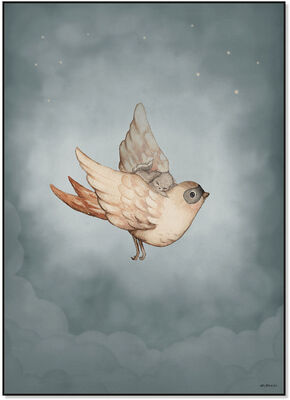 Mrs Mighetto Plakat Dear Sparrow 50x70