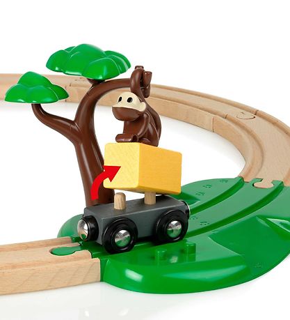 BRIO World Zugset - 17 Teile - Safari 33720