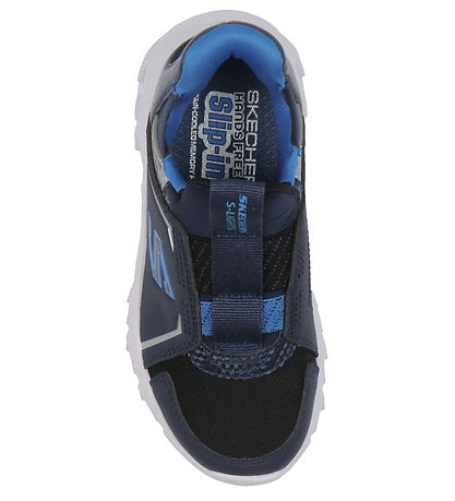Skechers Blinkesko - HYPNO-FLASH 2.0 - Navy/Sort