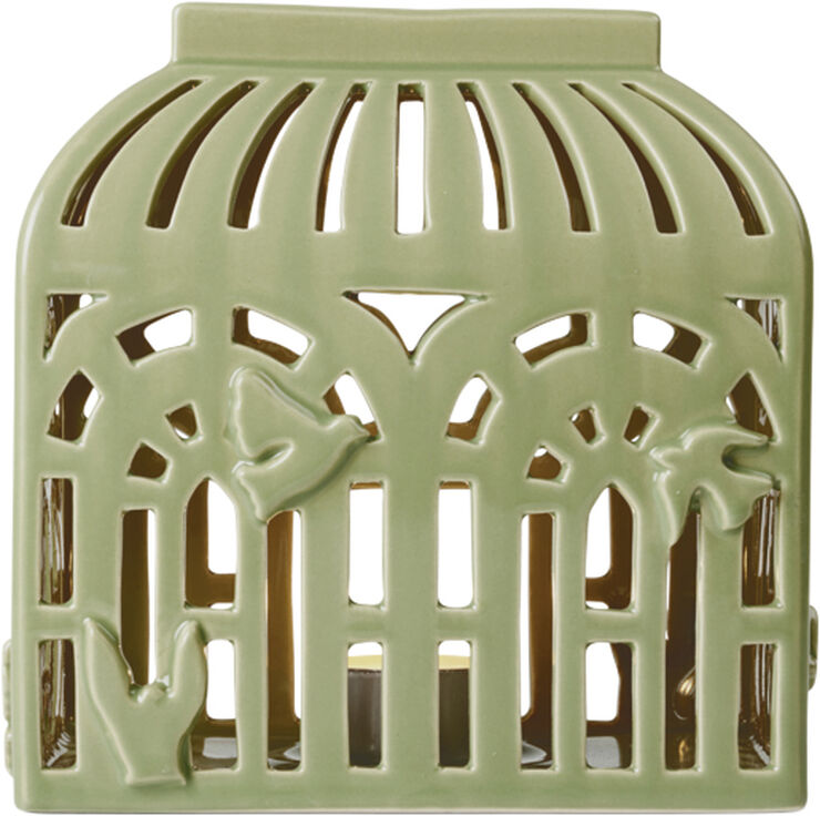 Kähler Orangery Lyshus H16 spring leaf Grøn