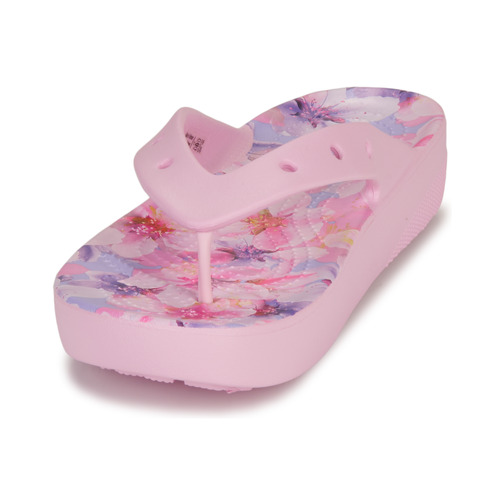 Crocs - CLPLATFORMCHERRYBLOSSOMFLIP - Rose / Violet