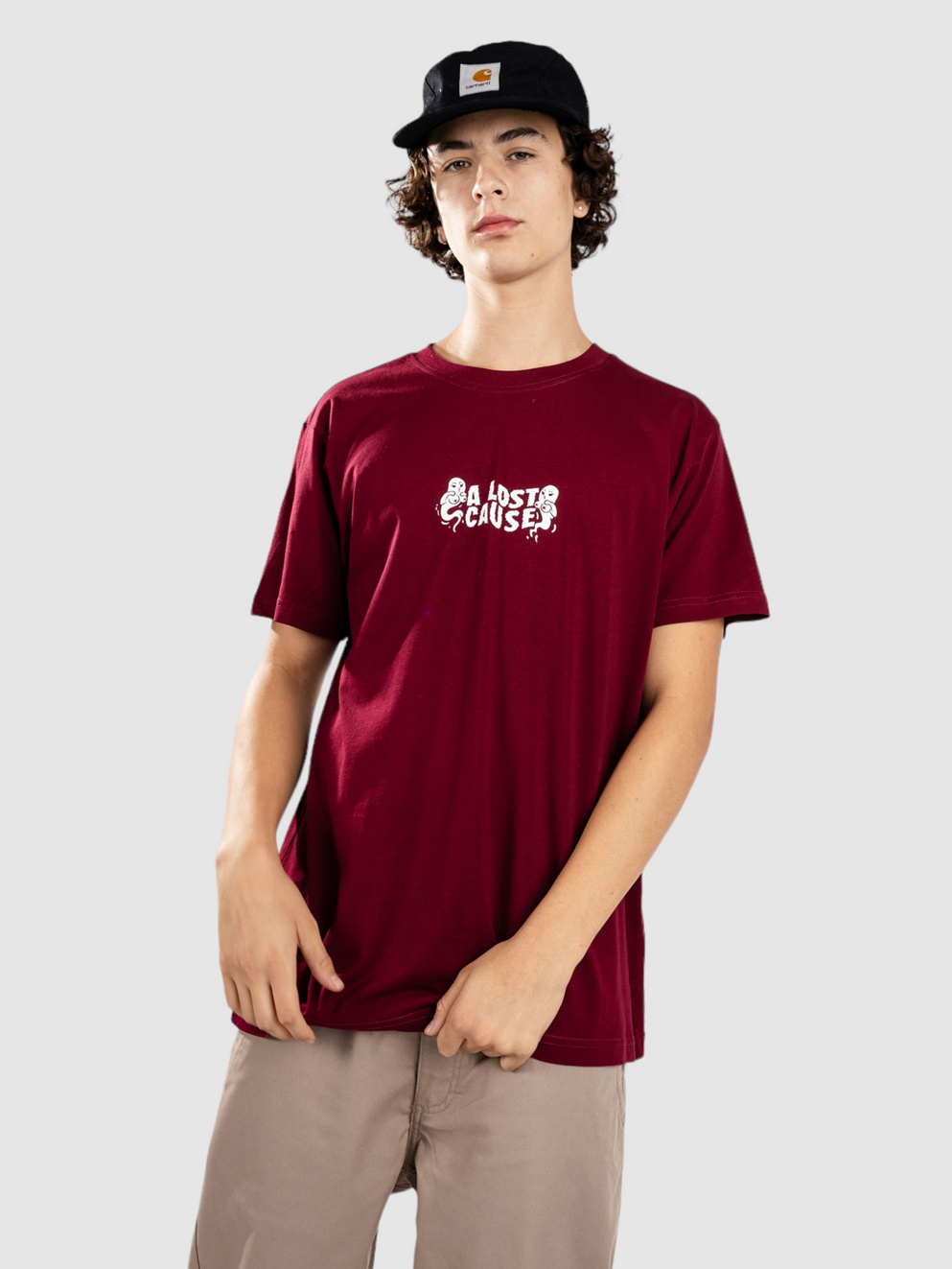 A Lost Cause Freak T-Shirt maroon