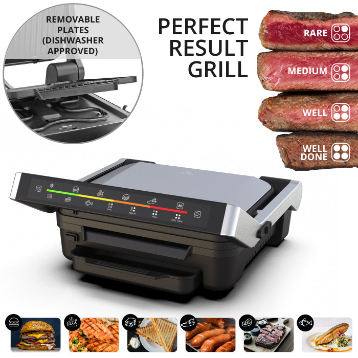 Friac GR-2000 Contactgrill + Paninigrill 2000W