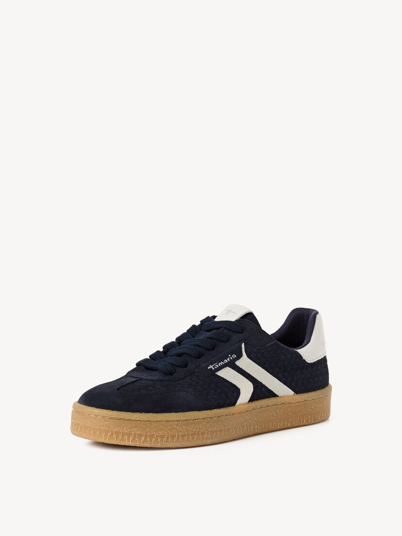 Leren Sneaker - blauw