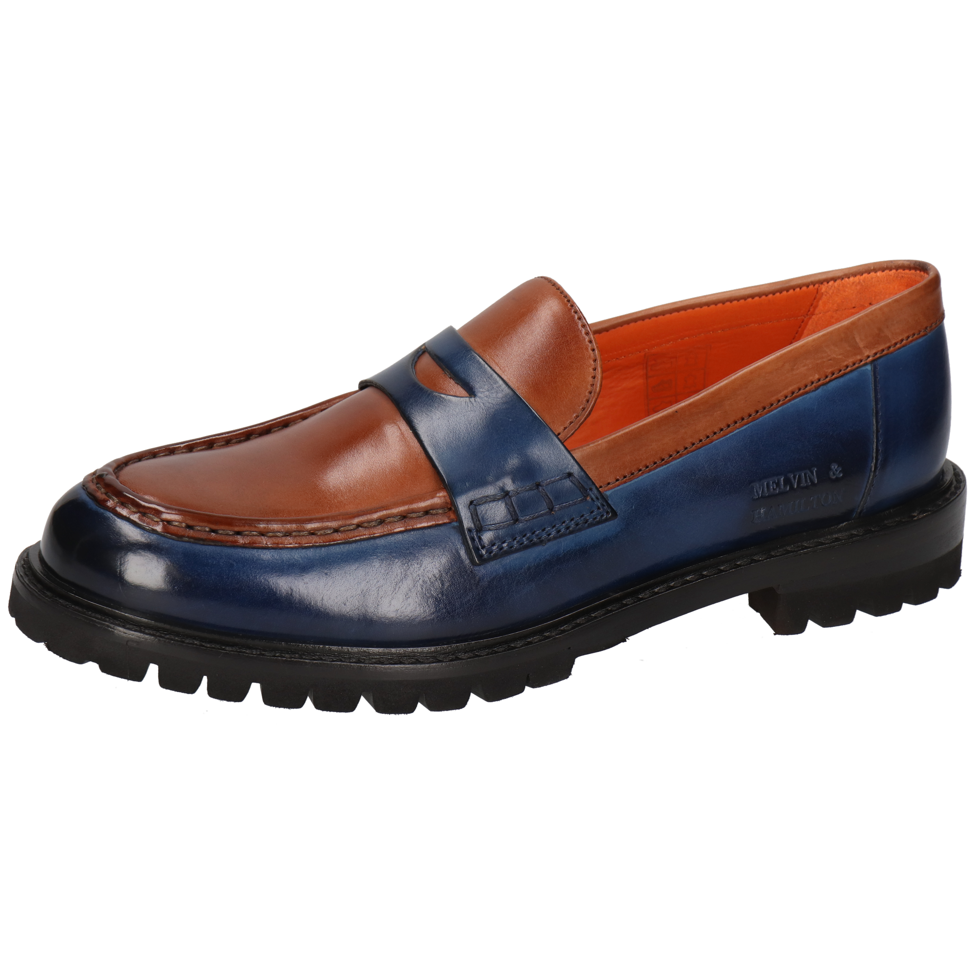 REGINE 6 - Mocassins à talon plat | Multicolore