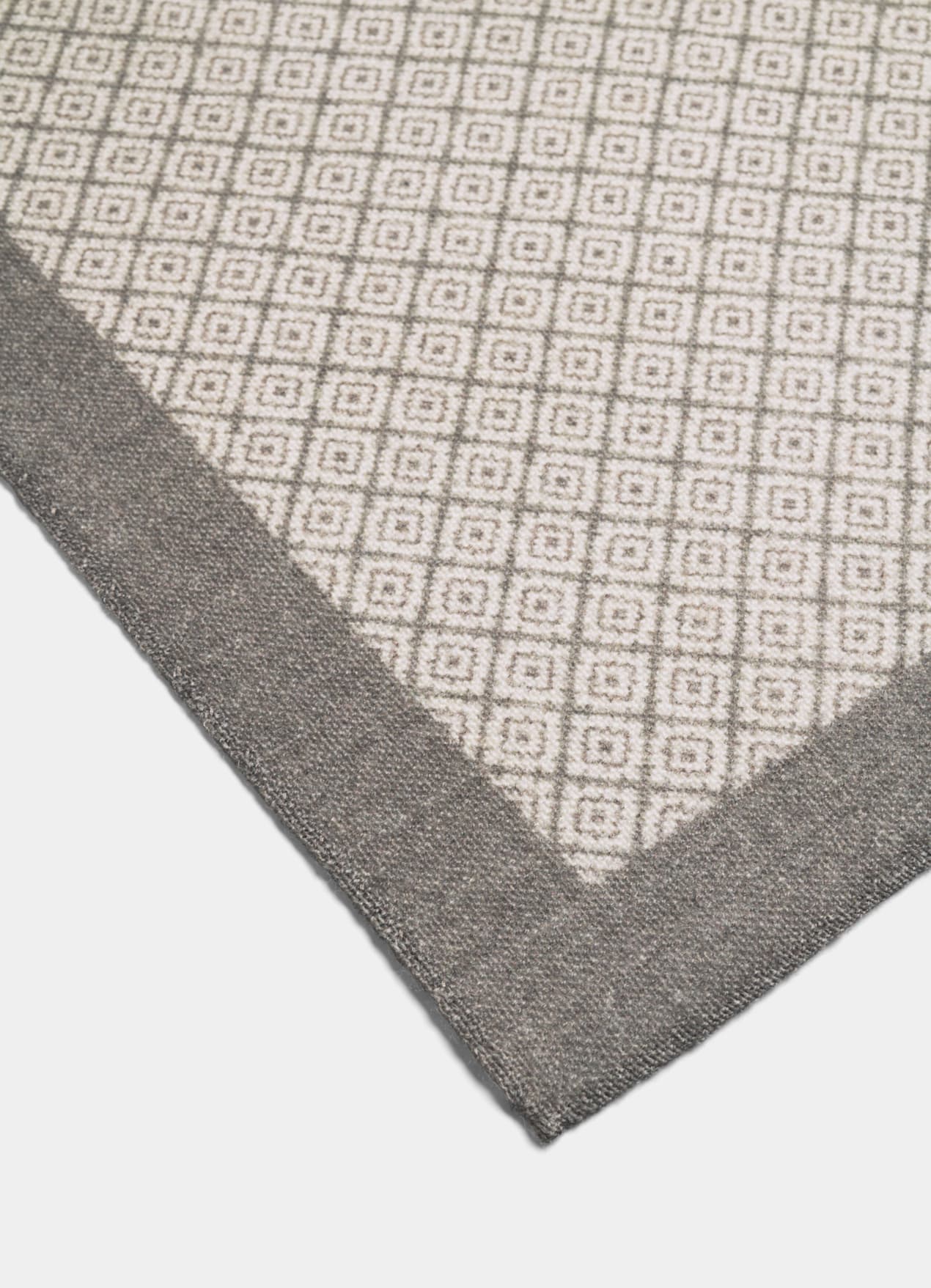 Pochette marron clair motif graphique