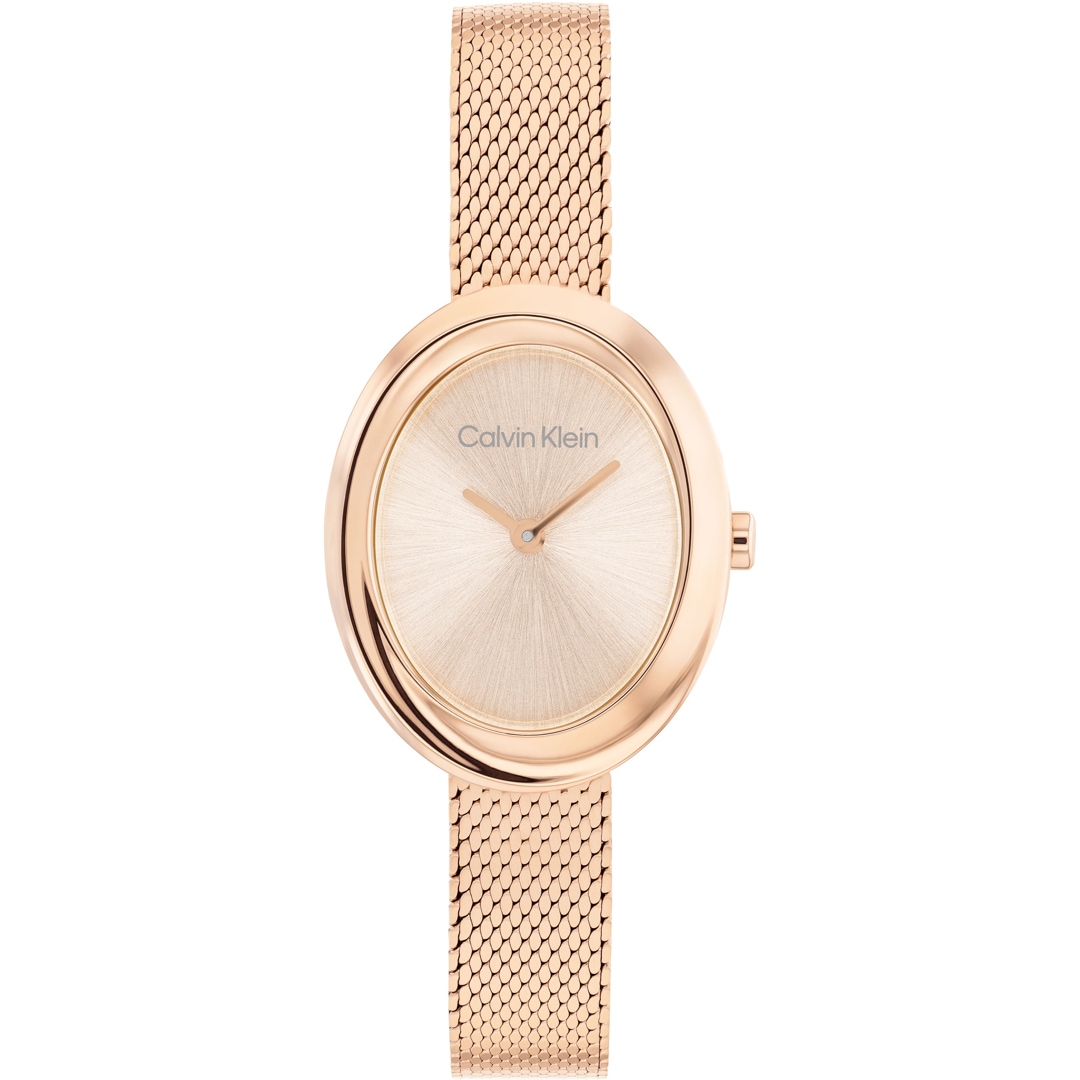 Calvin Klein Twisted Bezel 24mm Rosé