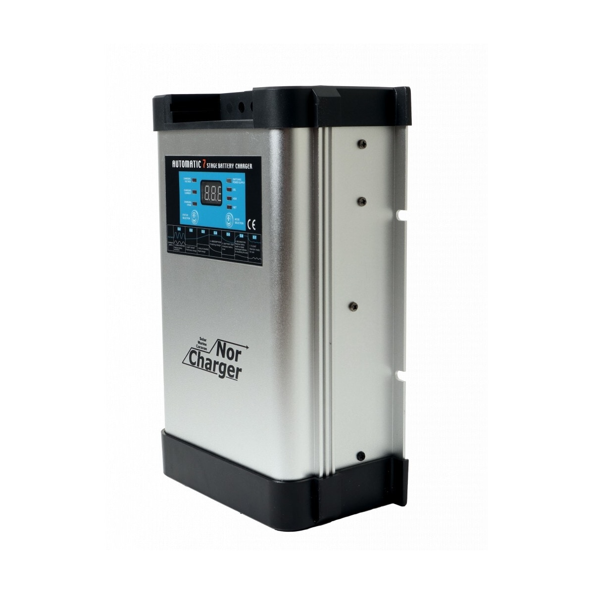 NOR CHARGER Pro Serie Elektronisk Batterilader 12V 40A - 2 Kanaler