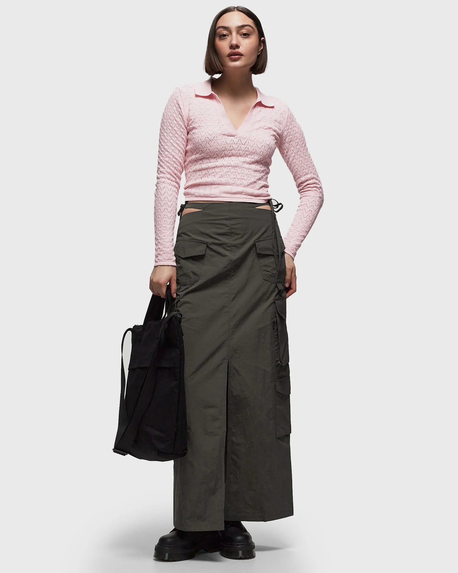 Daily Paper ada knit ls polo