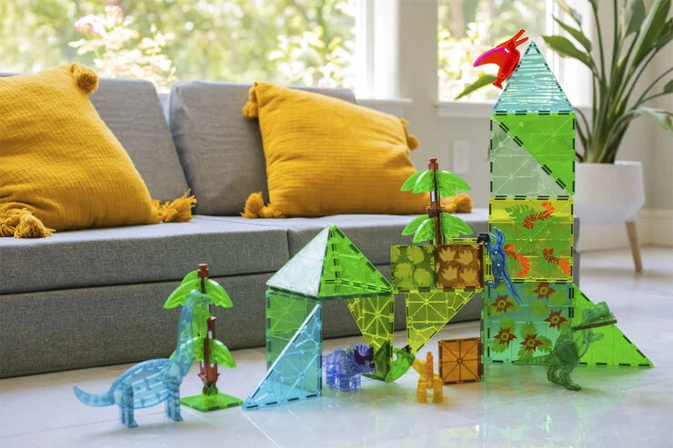Magna-Tiles Magna-Tiles Dino World XL 50pcs