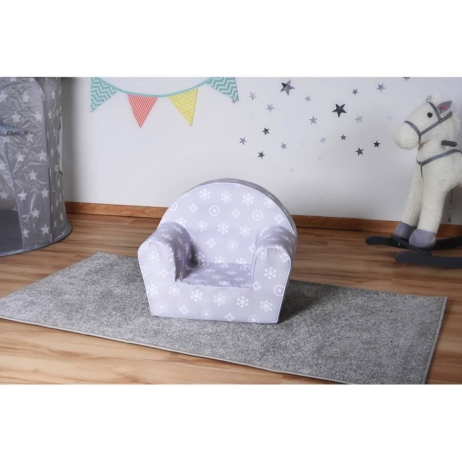 knorr toys® Kindersessel Royal grey grau