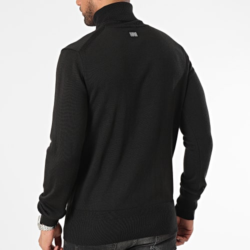 Pull Col Roulé Premium Core D21933-B692 Noir