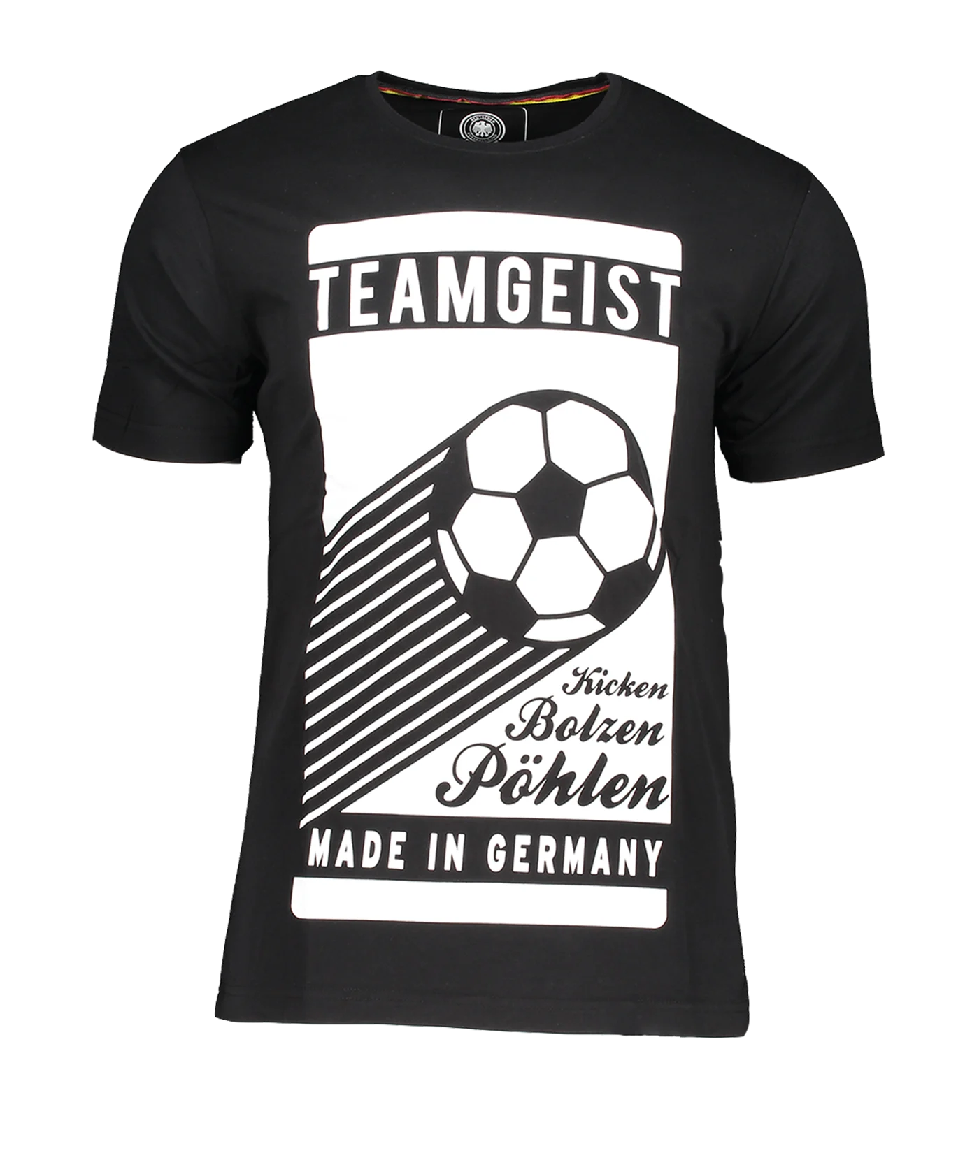 DFB Deutschland Teamgeist T-Shirt Schwarz
